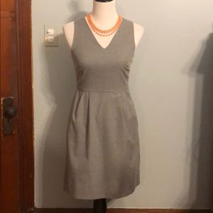 Banana republic  grey sleeveless dress